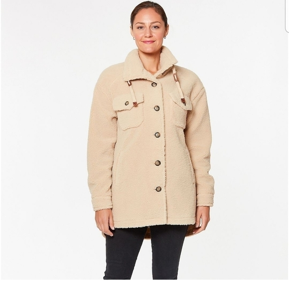 Koolaburra by Ugg Tan Sherpa Jacket NWT - Picture 13 of 14